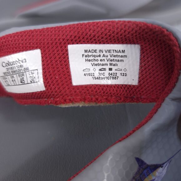 Columbia PFG Fish Flip FISHING Boating Men's Sandal Techlite Footbed Size 12 - Picture 9 of 11